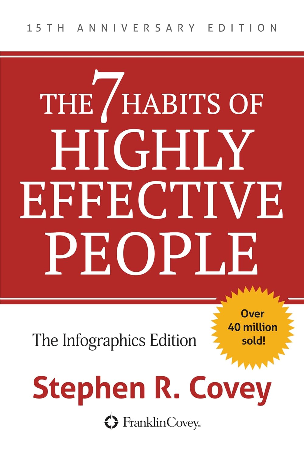 The 7 Habits of Highly Effective People by Stephen R. Covey book cover