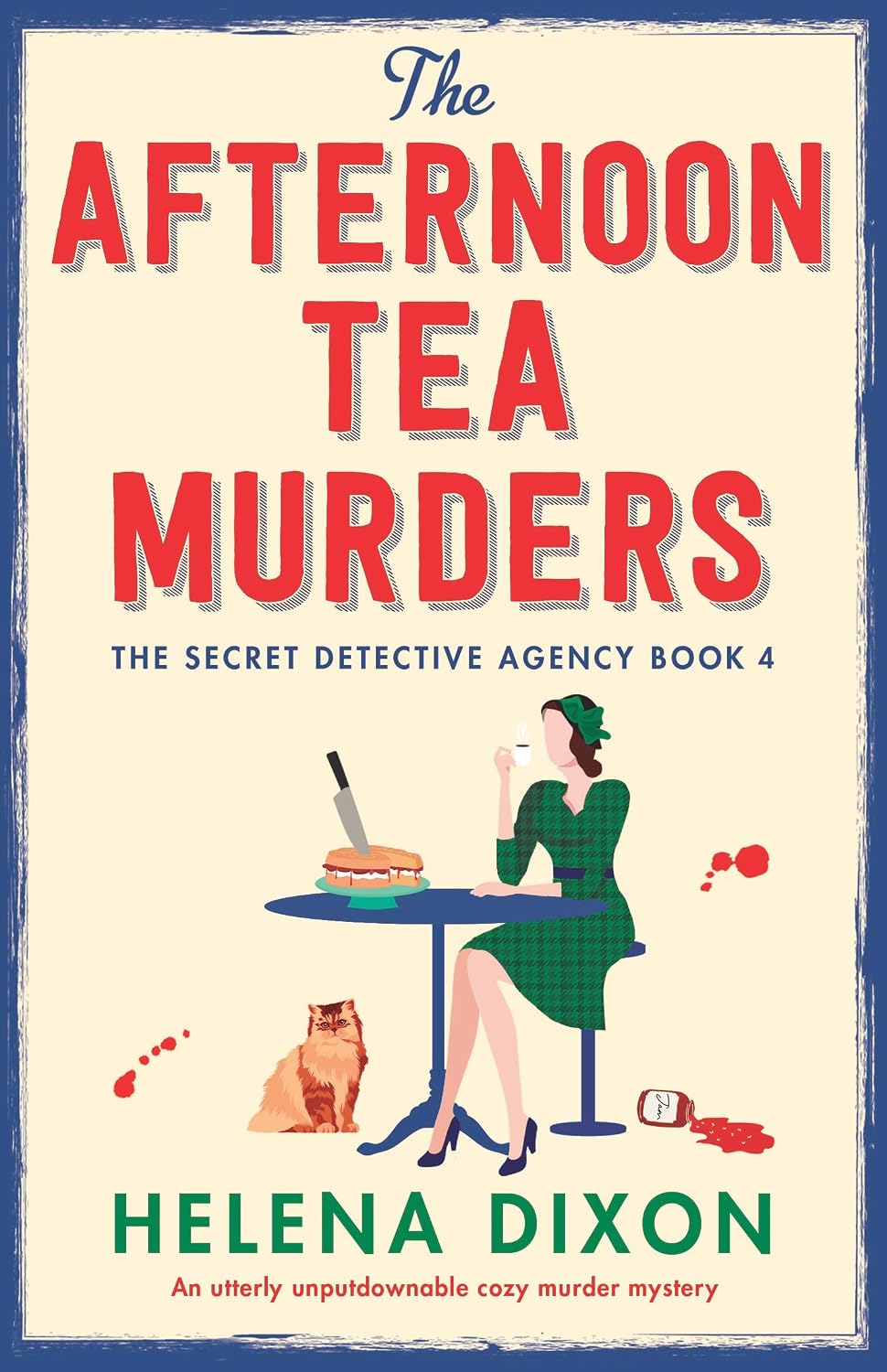 The Afternoon Tea Murders by Helena Dixon book cover