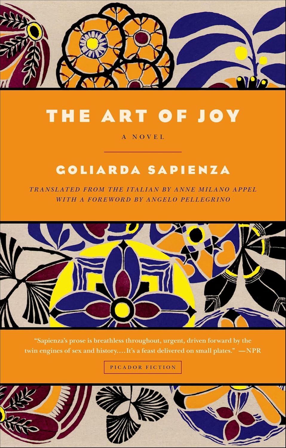 The Art of Joy by Goliarda Sapienza book cover