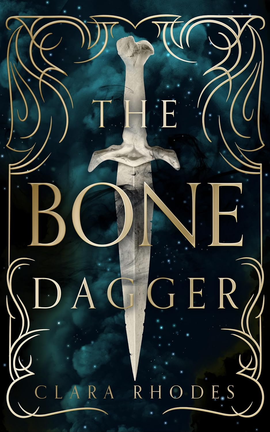 The Bone Dagger by Clara Rhodes book cover