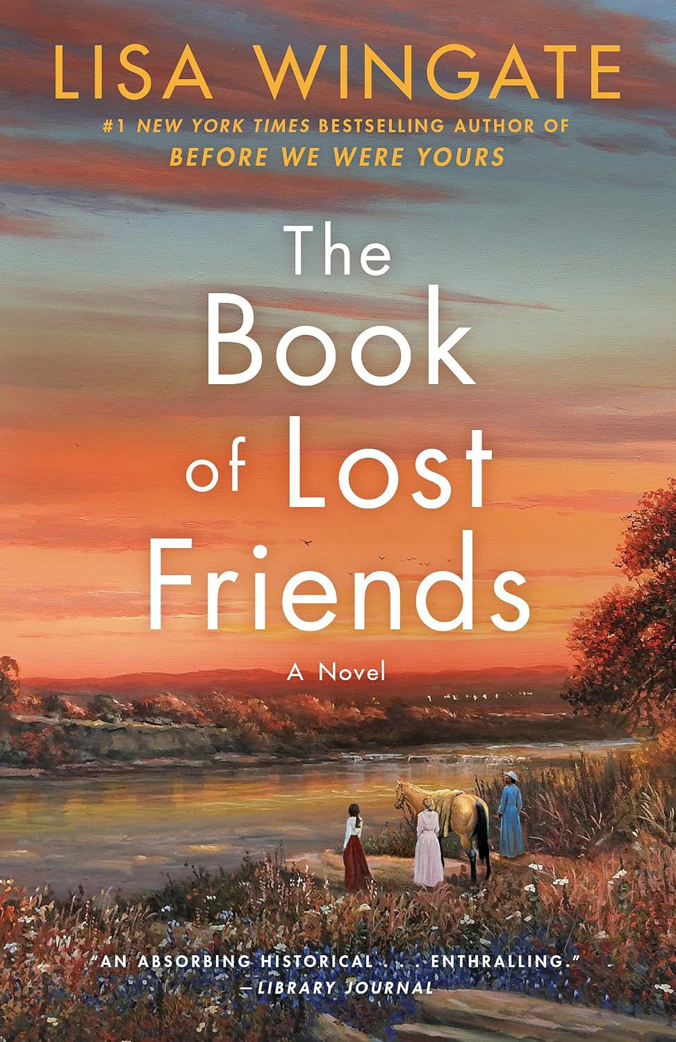 The Book of Lost Friends by Lisa Wingate book cover