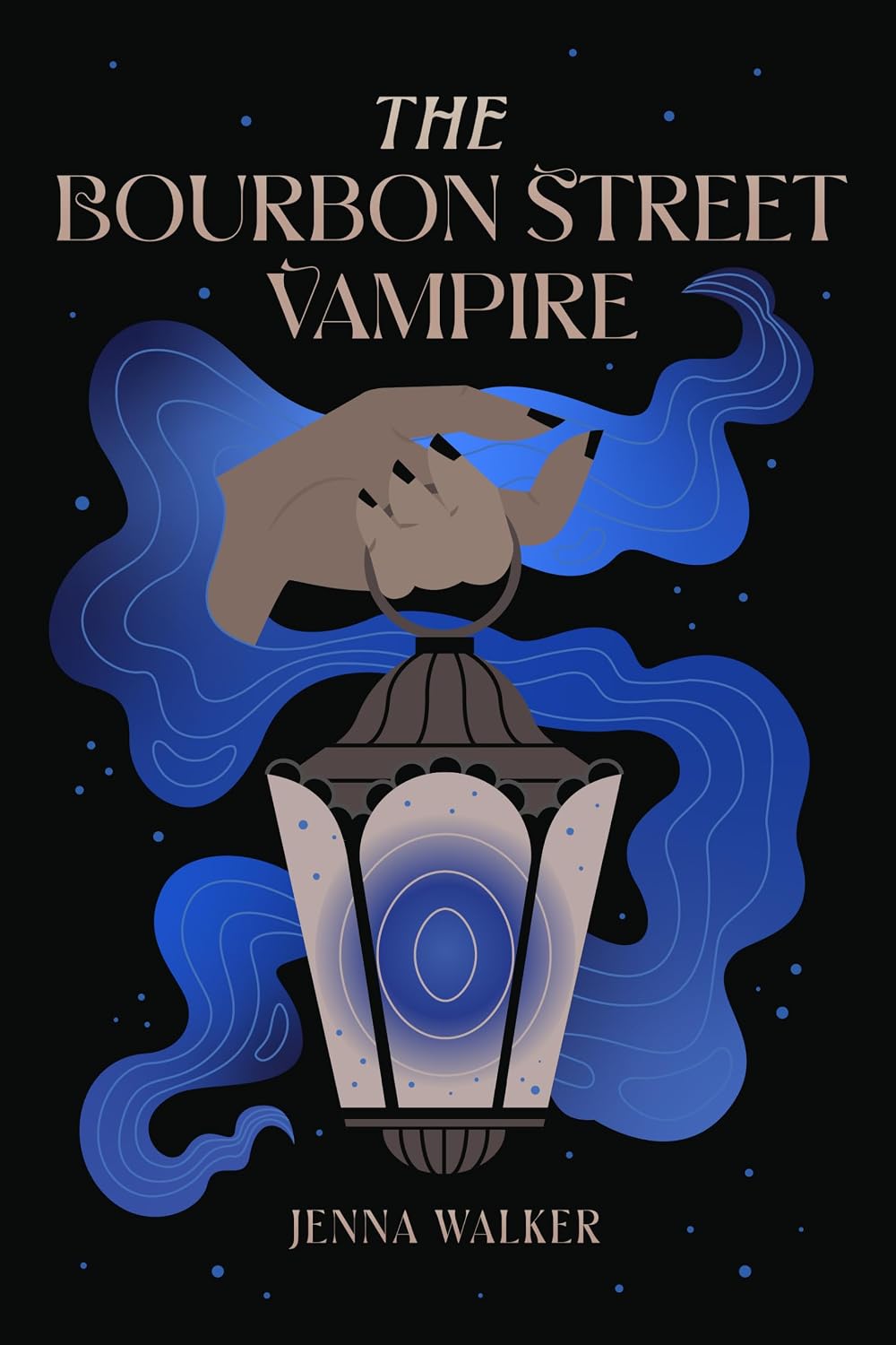 The Bourbon Street Vampire by Jenna Walker book cover