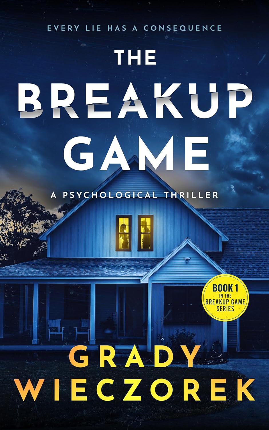 The Breakup Game by Grady Wieczorek book cover