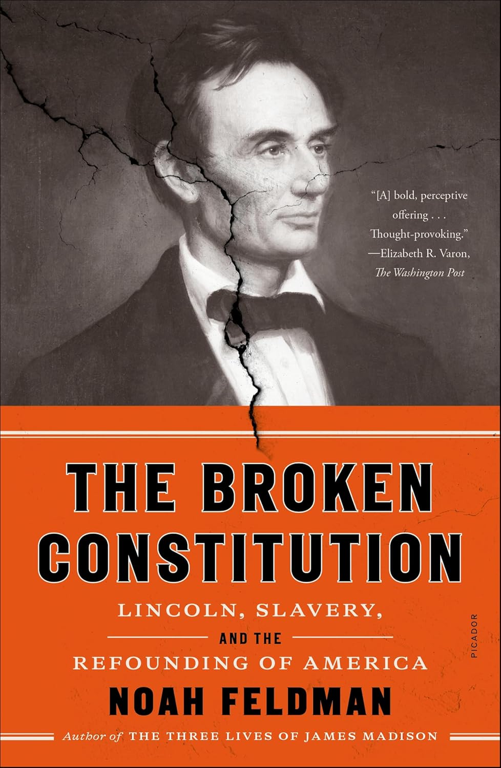 The Broken Constitution by Noah Feldman book cover