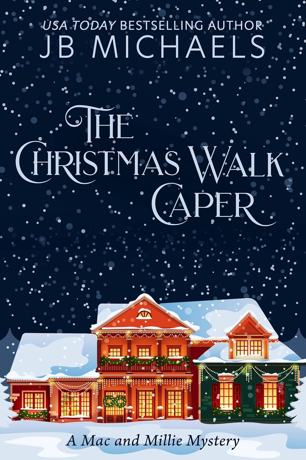 The Christmas Walk Caper by JB Michaels book cover