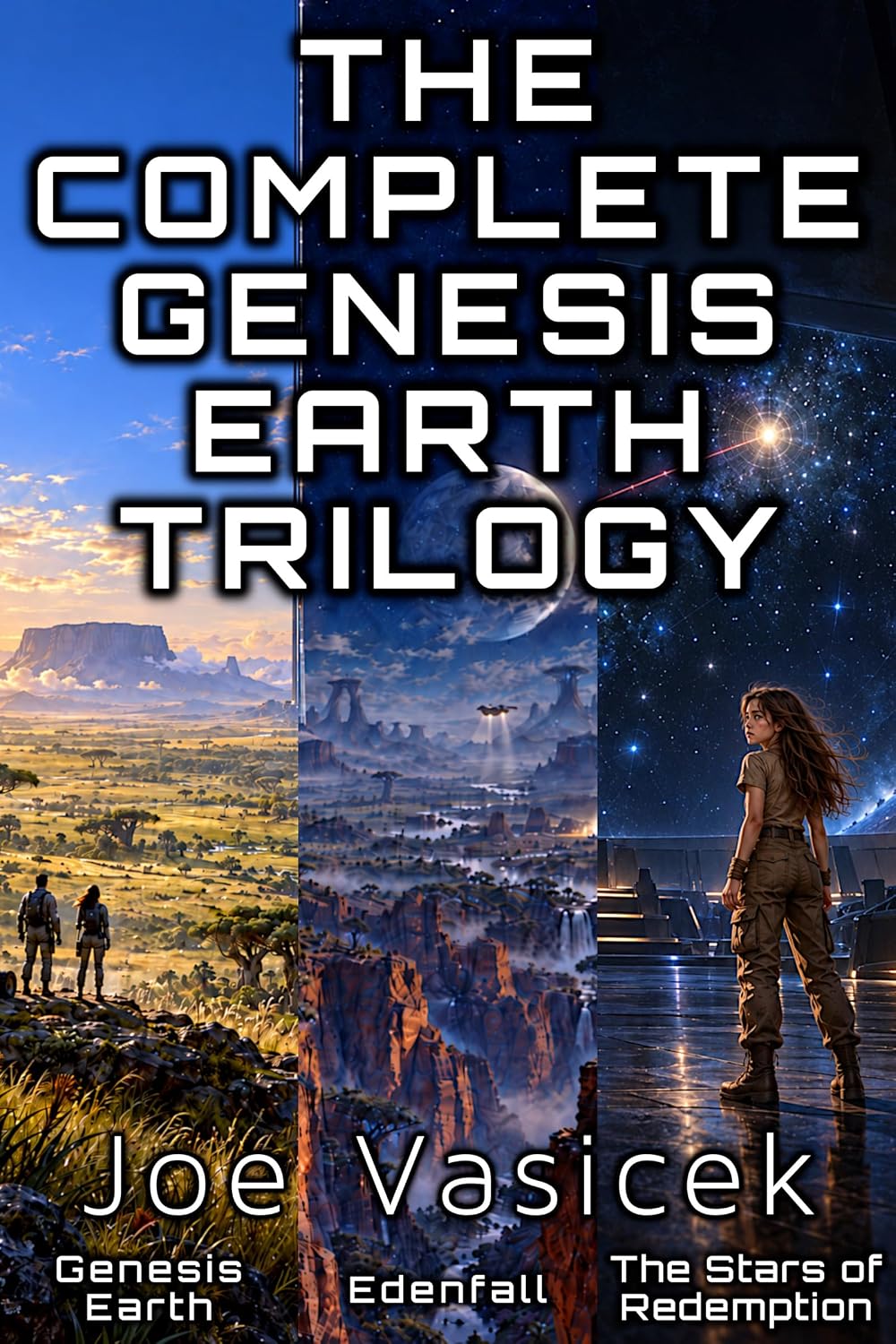 The Complete Genesis Earth Trilogy by Joe Vasicek book cover