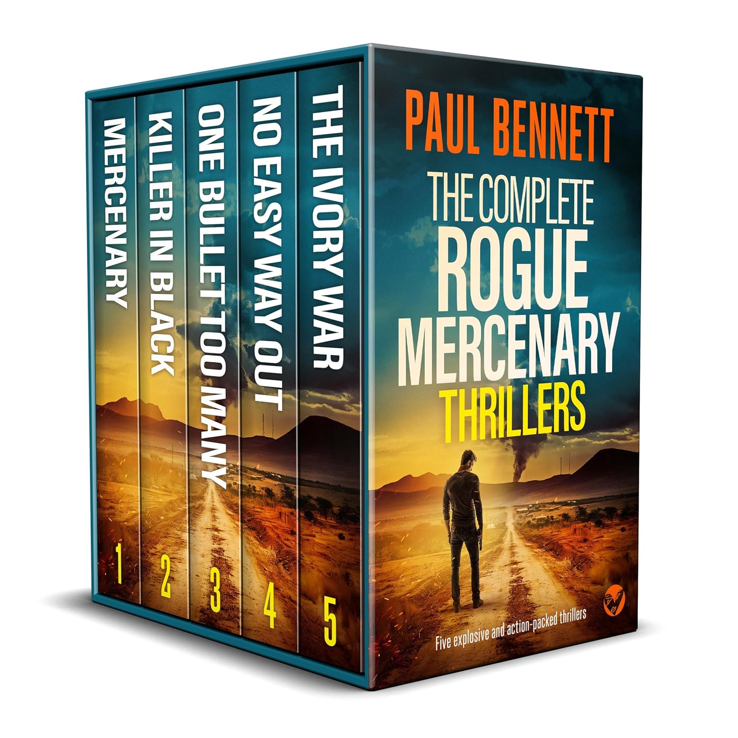 The Complete Rogue Mercenary Thrillers by Paul Bennett book cover