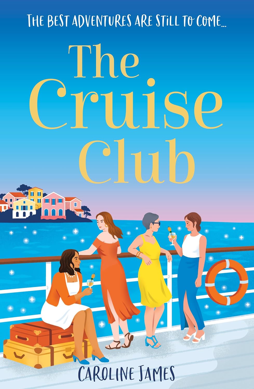The Cruise Club by Caroline James book cover