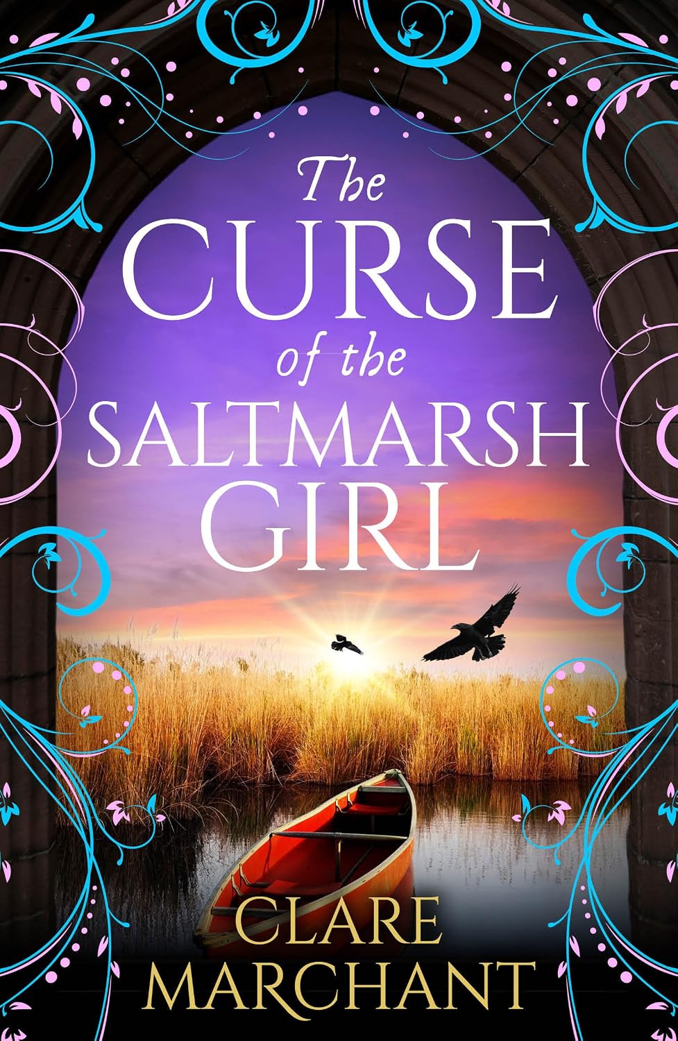 The Curse of the Saltmarsh Girl by Clare Marchant book cover