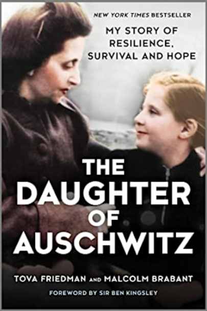 The Daughter of Auschwitz by Tova Friedman book cover