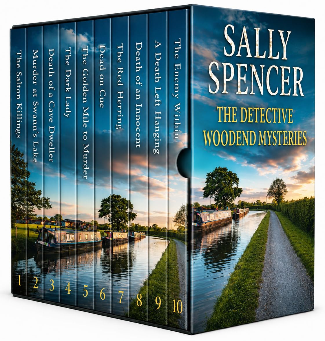 The Detective Woodend Mysteries (Books 1–10) by Sally Spencer book cover