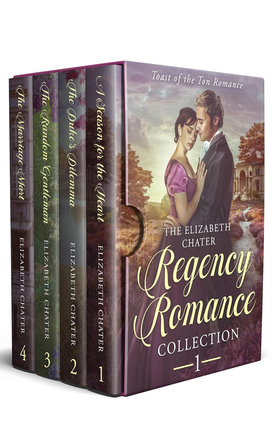 The Elizabeth Chater Regency Romance (Collection 1) by Elizabeth Chater book cover