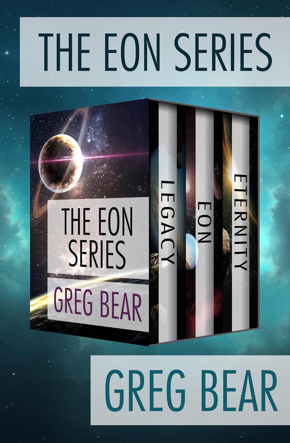 The Eon Series by Greg Bear book cover