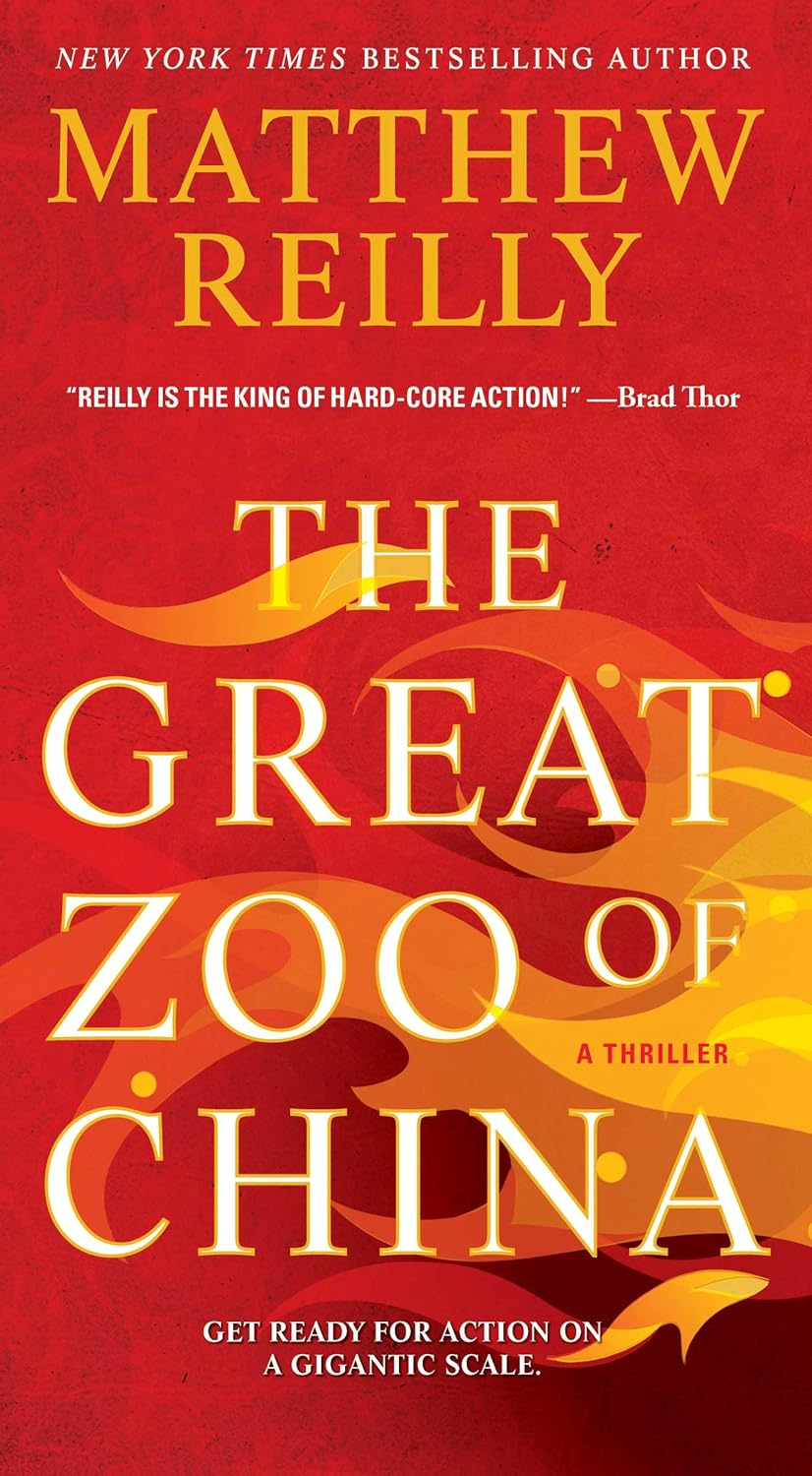 The Great Zoo of China by Matthew Reilly book cover