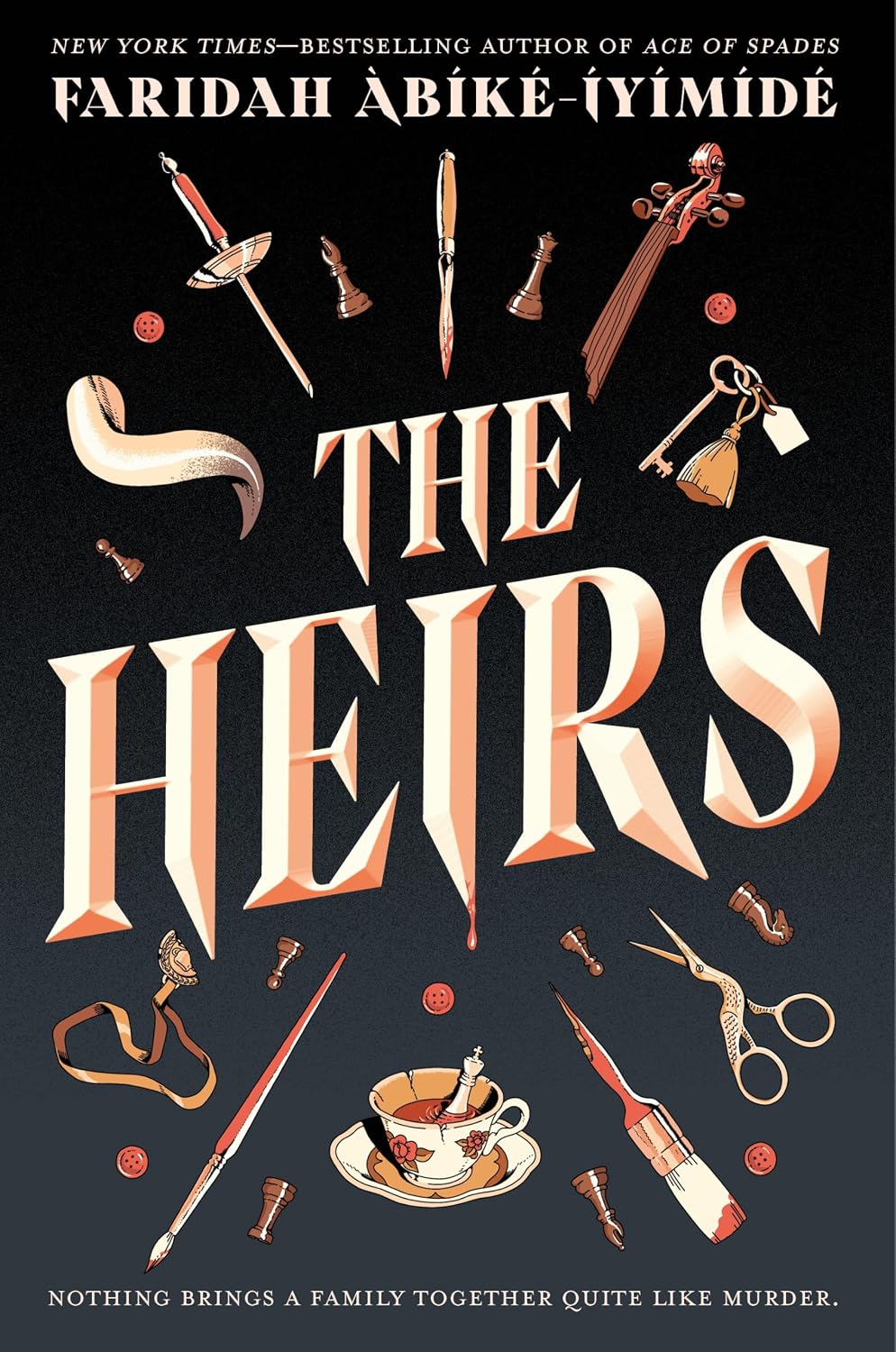 The Heirs by Faridah Àbíké-Íyímídé book cover