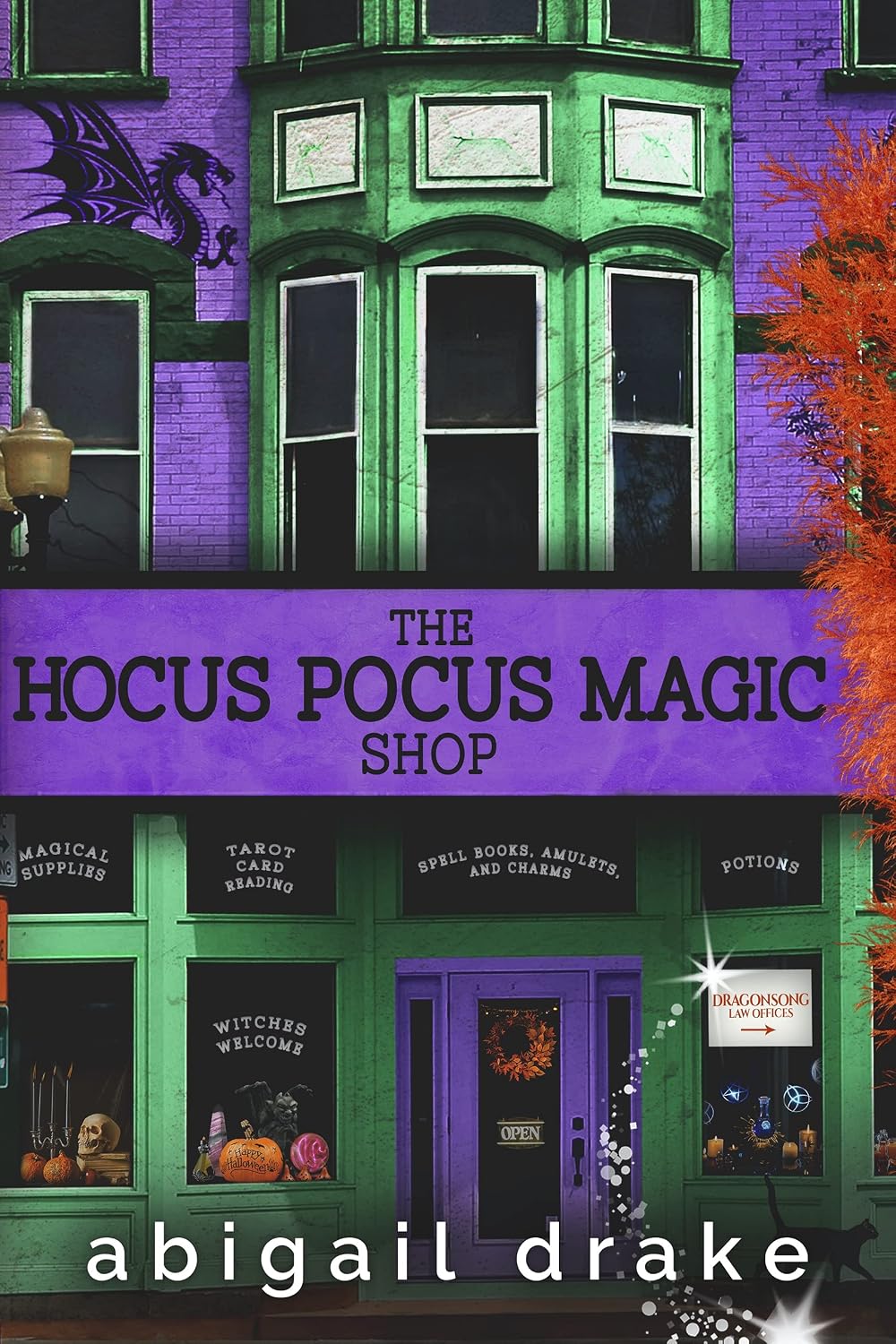 The Hocus Pocus Magic Shop by Abigail Drake book cover
