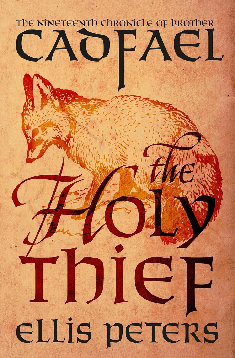 The Holy Thief by Ellis Peters book cover