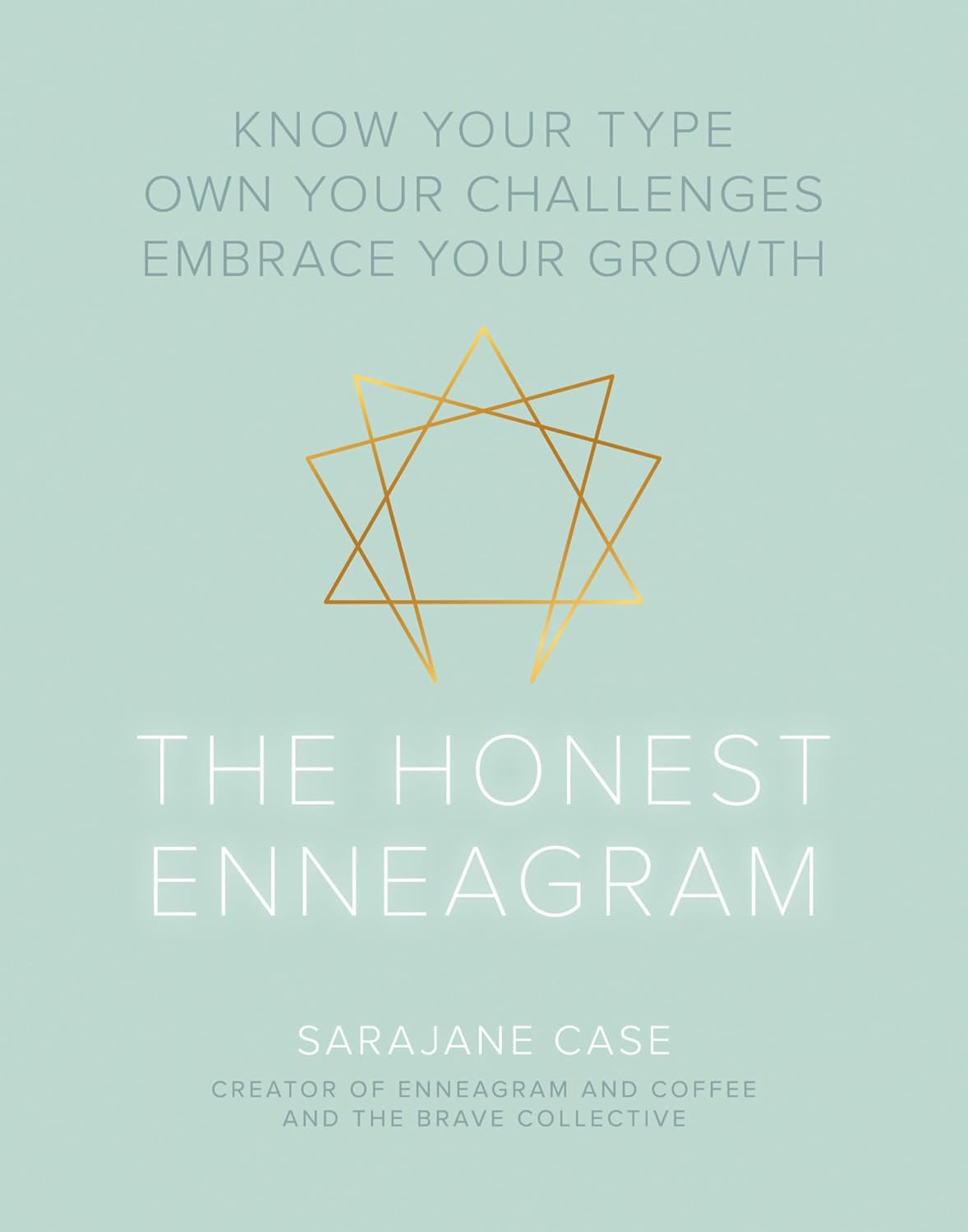 The Honest Enneagram by Sarajane Case book cover
