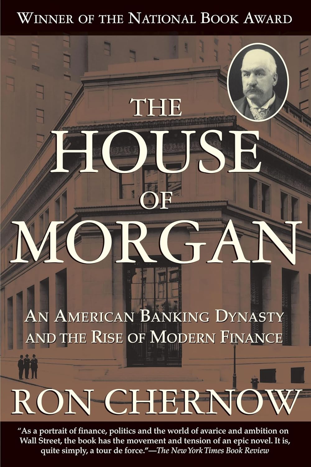 The House of Morgan by Ron Chernow book cover