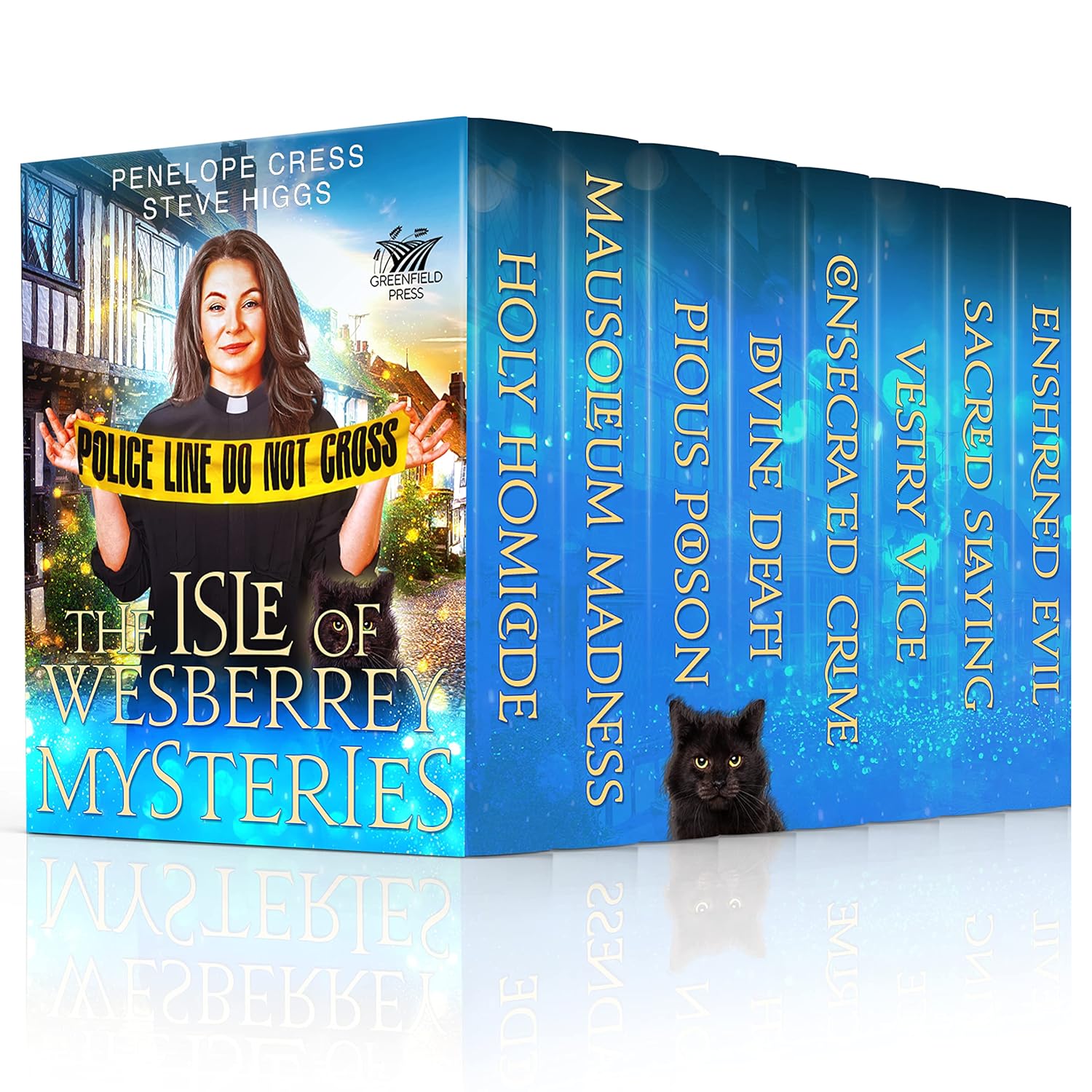 The Isle of Wesberrey Mysteries by Steve Higgs book cover