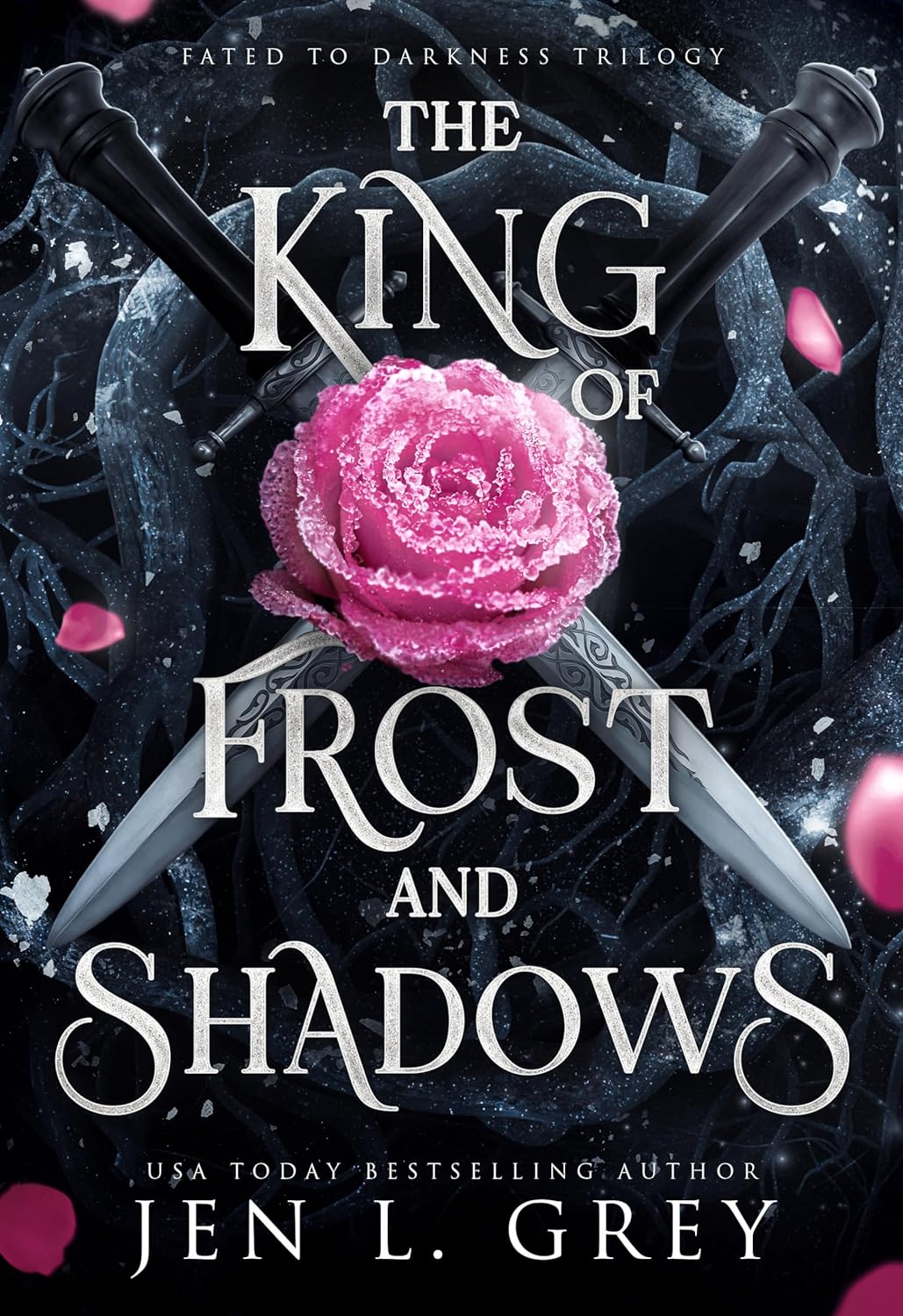 The King of Frost and Shadows by Jen L. Grey book cover