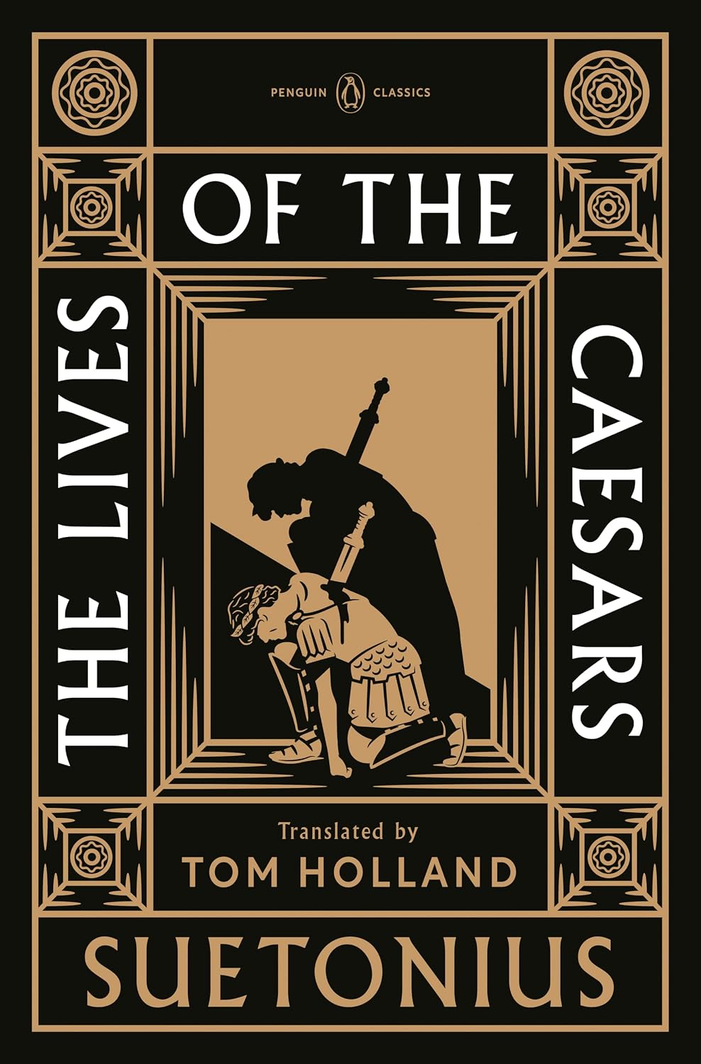 The Lives of the Caesars by Tom Holland book cover