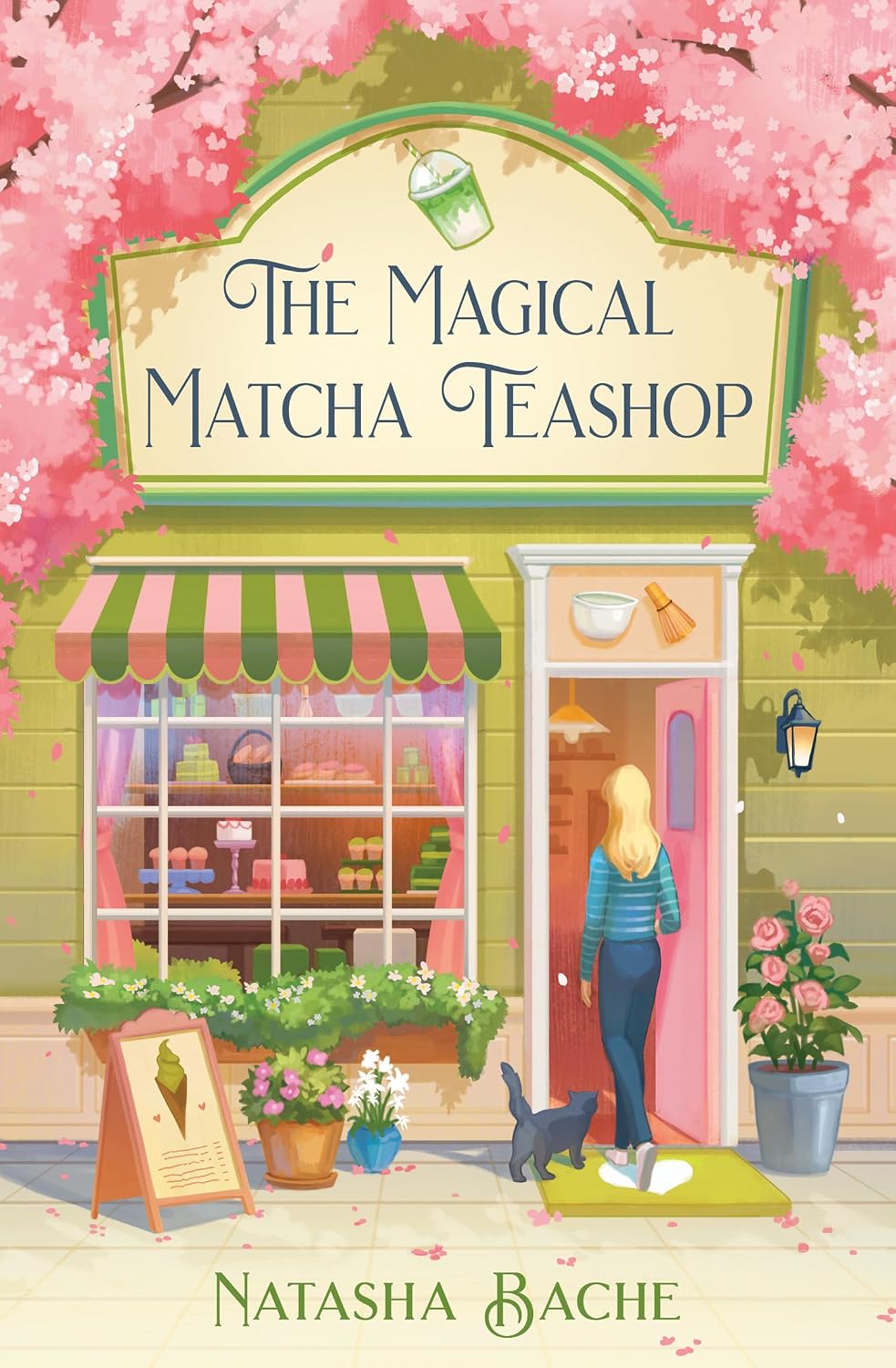 The Magical Matcha Teashop by Natasha Bache book cover