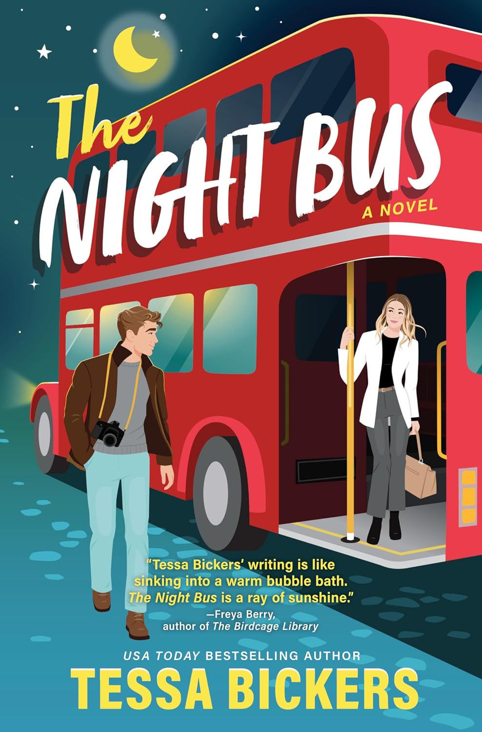 The Night Bus by Tessa Bickers book cover