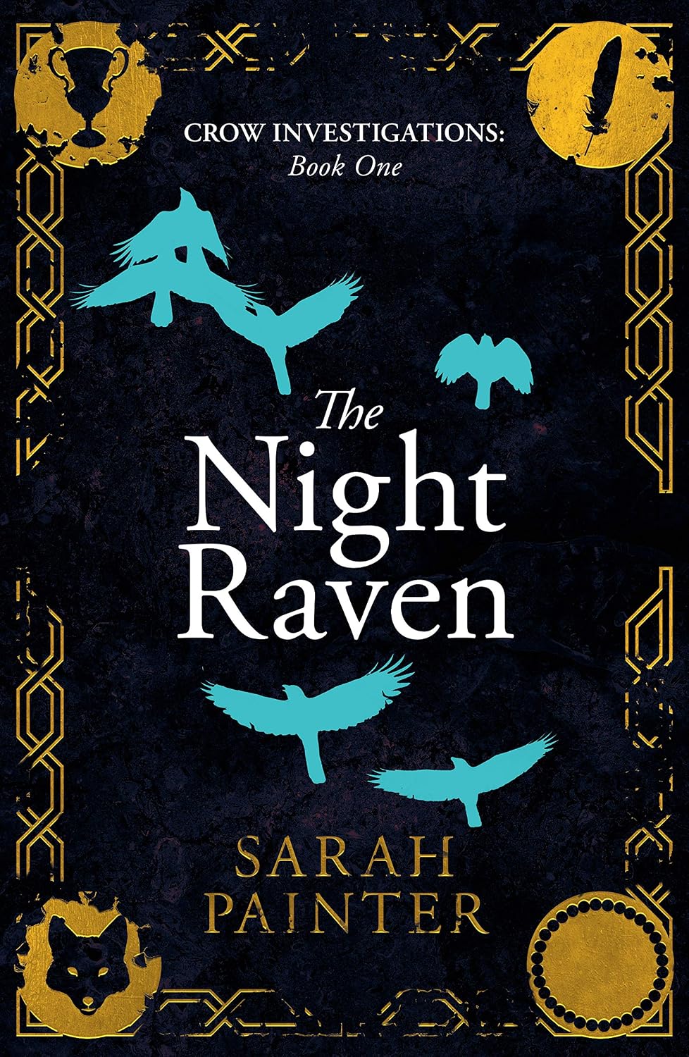 The Night Raven by Sarah Painter book cover