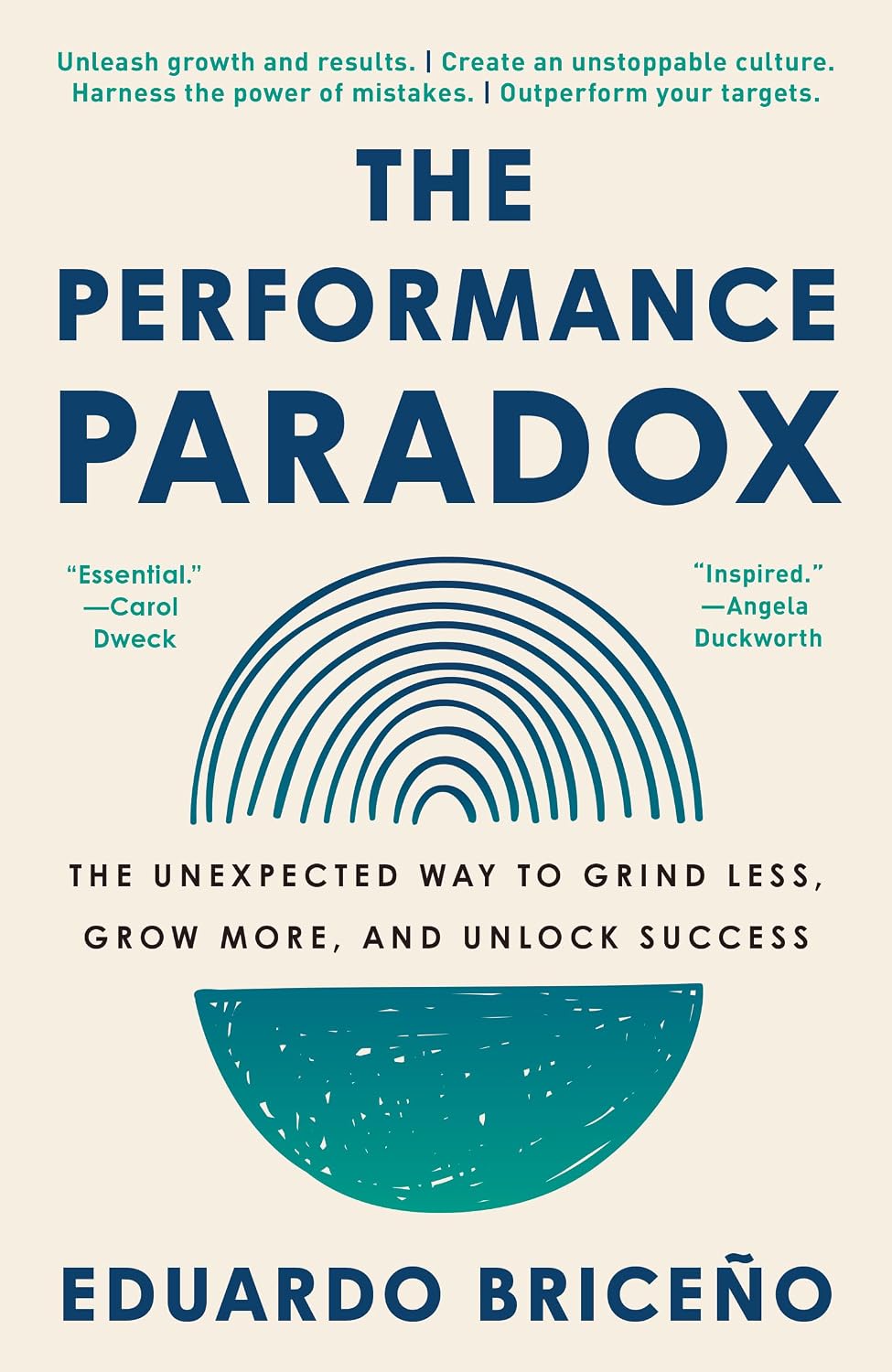 The Performance Paradox by Eduardo Briceño book cover