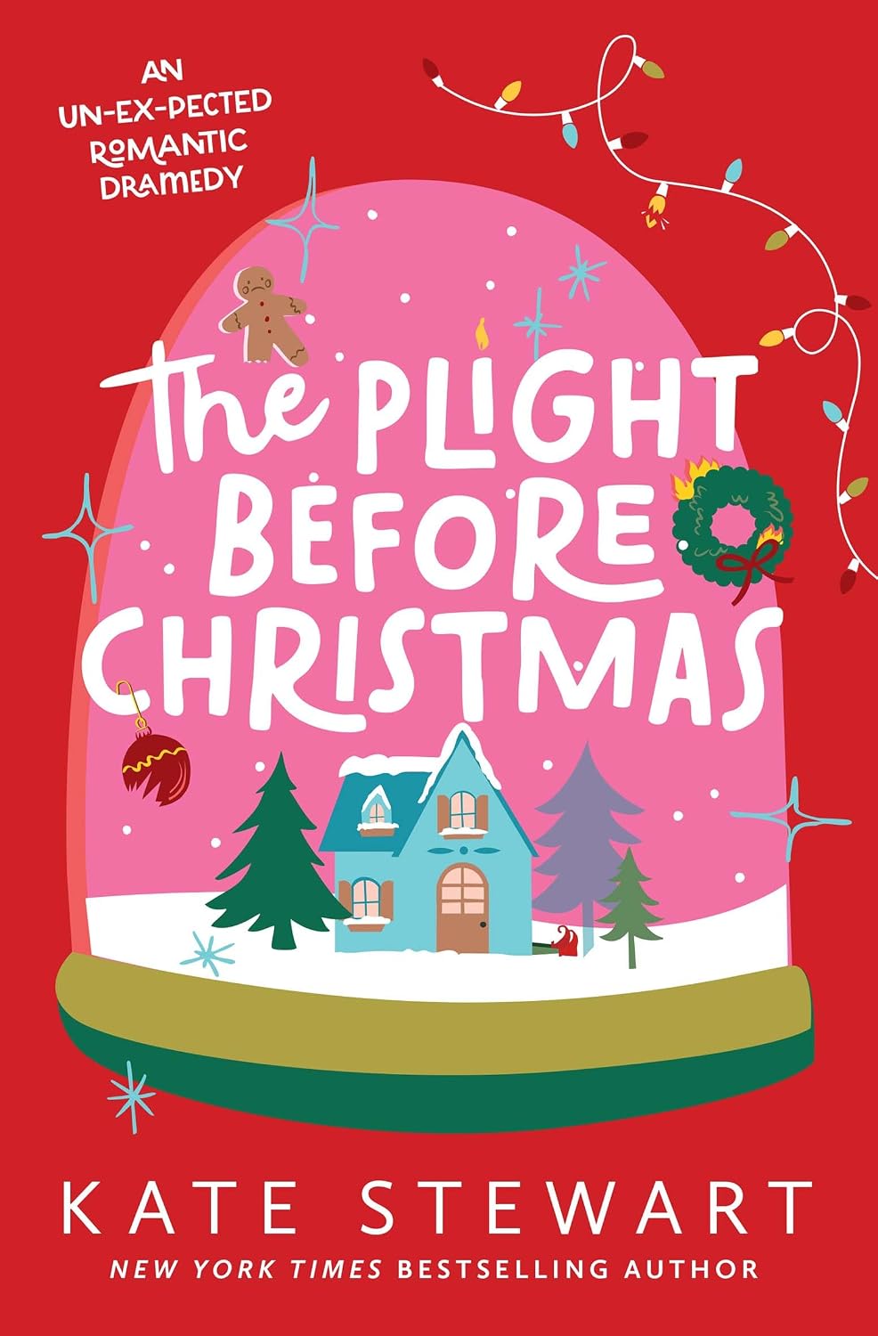 The Plight Before Christmas by Kate Stewart book cover