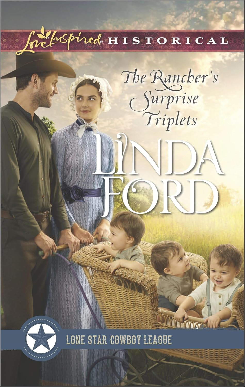 The Rancher’s Surprise Triplets by Linda Ford book cover
