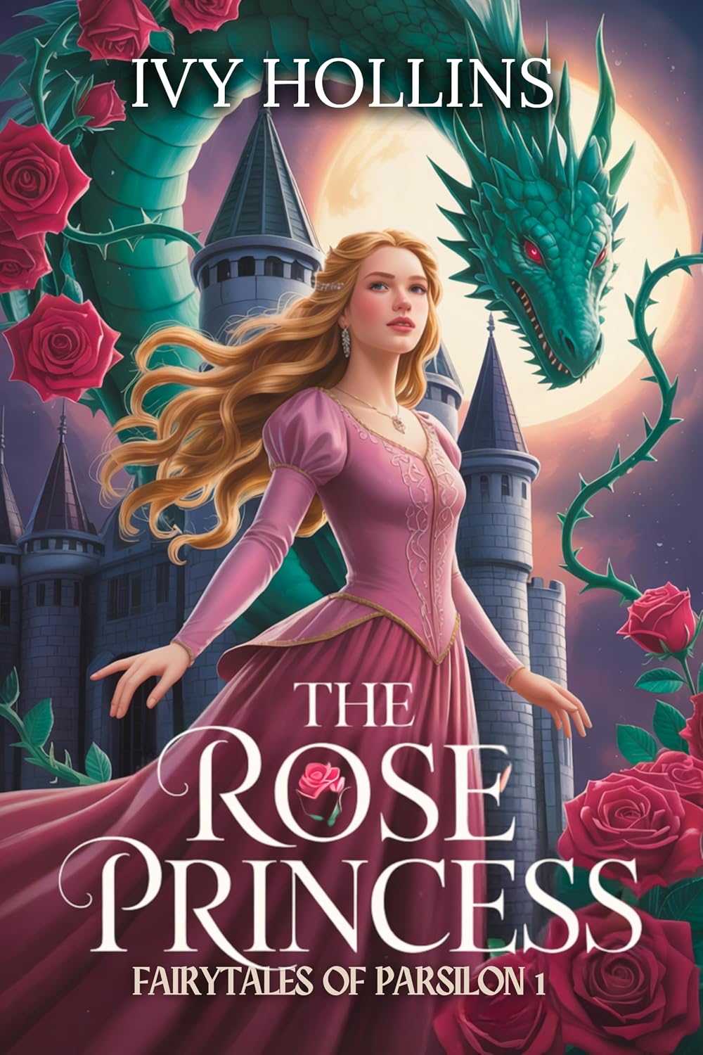 The Rose Princess by Ivy Hollins book cover