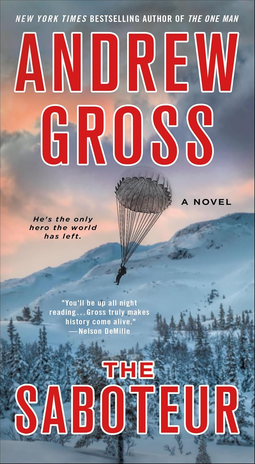 The Saboteur by Andrew Gross book cover