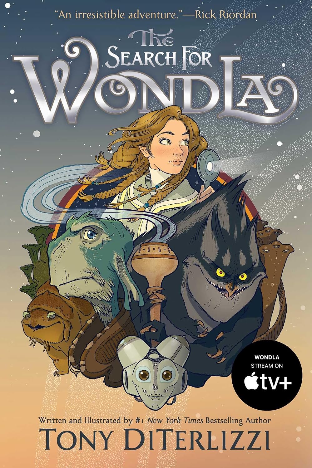 The Search for WondLa by Tony DiTerlizzi book cover