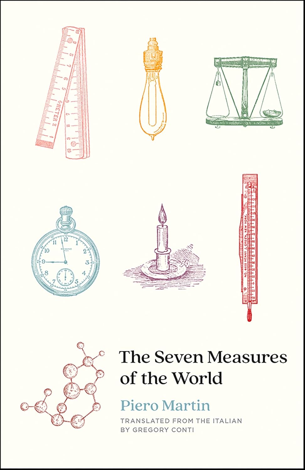 The Seven Measures of the World by Piero Martin book cover