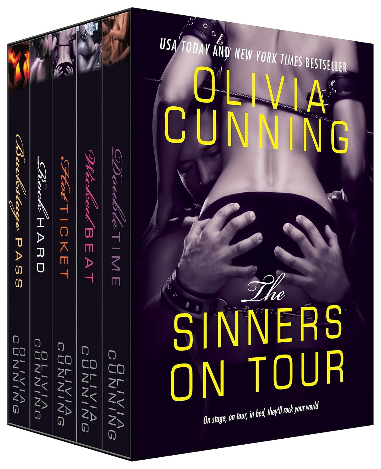 The Sinners on Tour (Boxed Set) by Olivia Cunning book cover