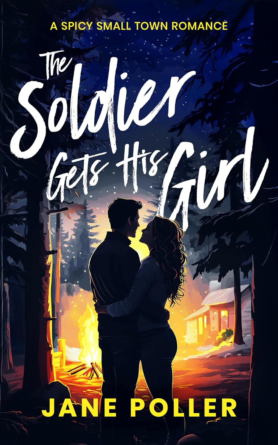 The Soldier Gets His Girl by Jane Poller book cover