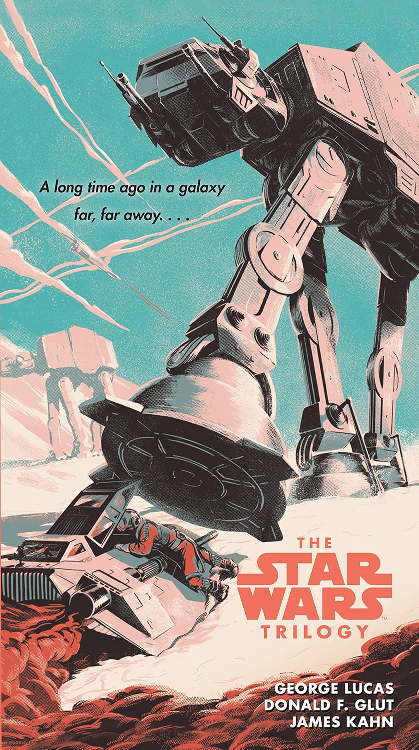 The Star Wars Trilogy by George Lucas book cover