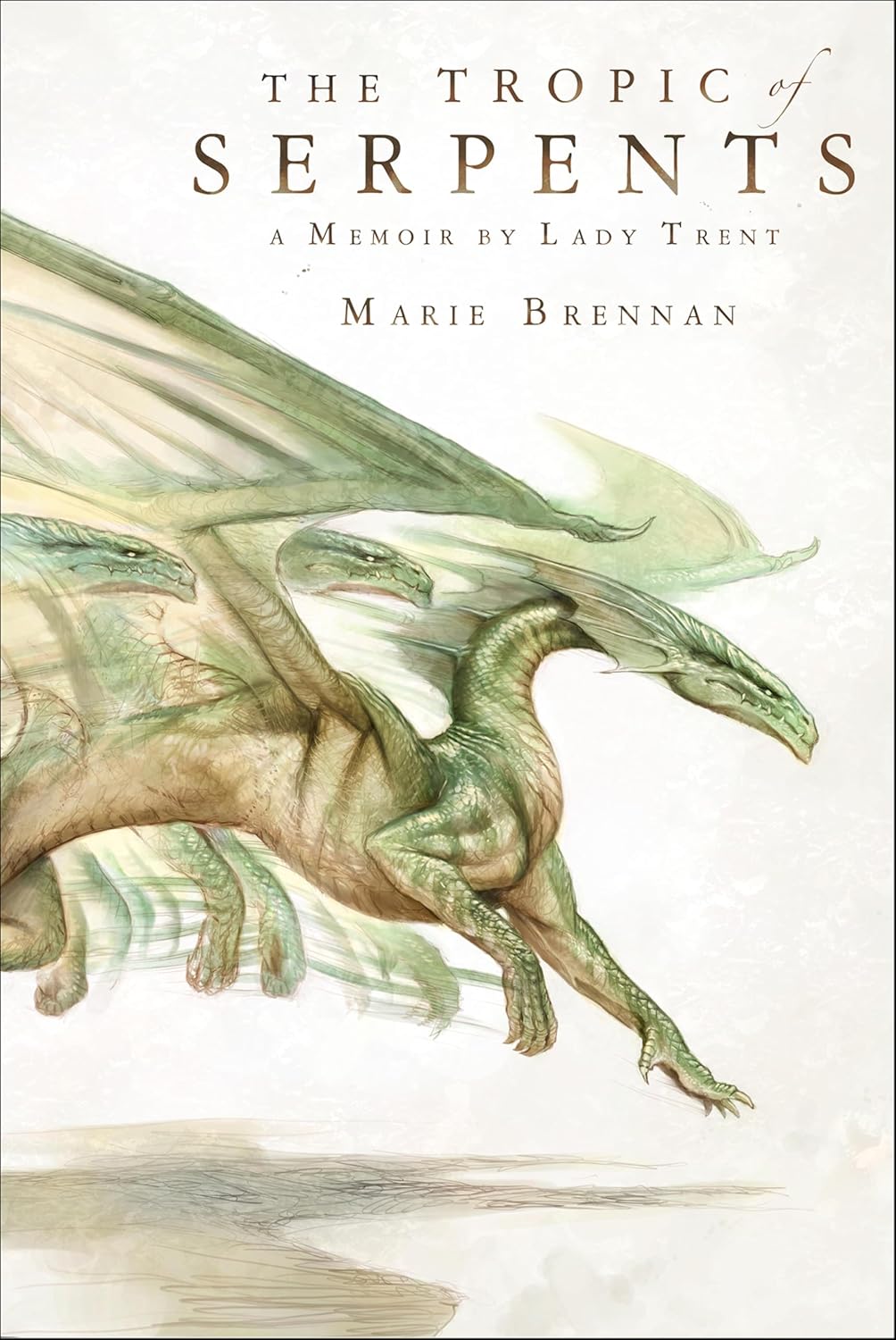 The Tropic of Serpents by Marie Brennan book cover
