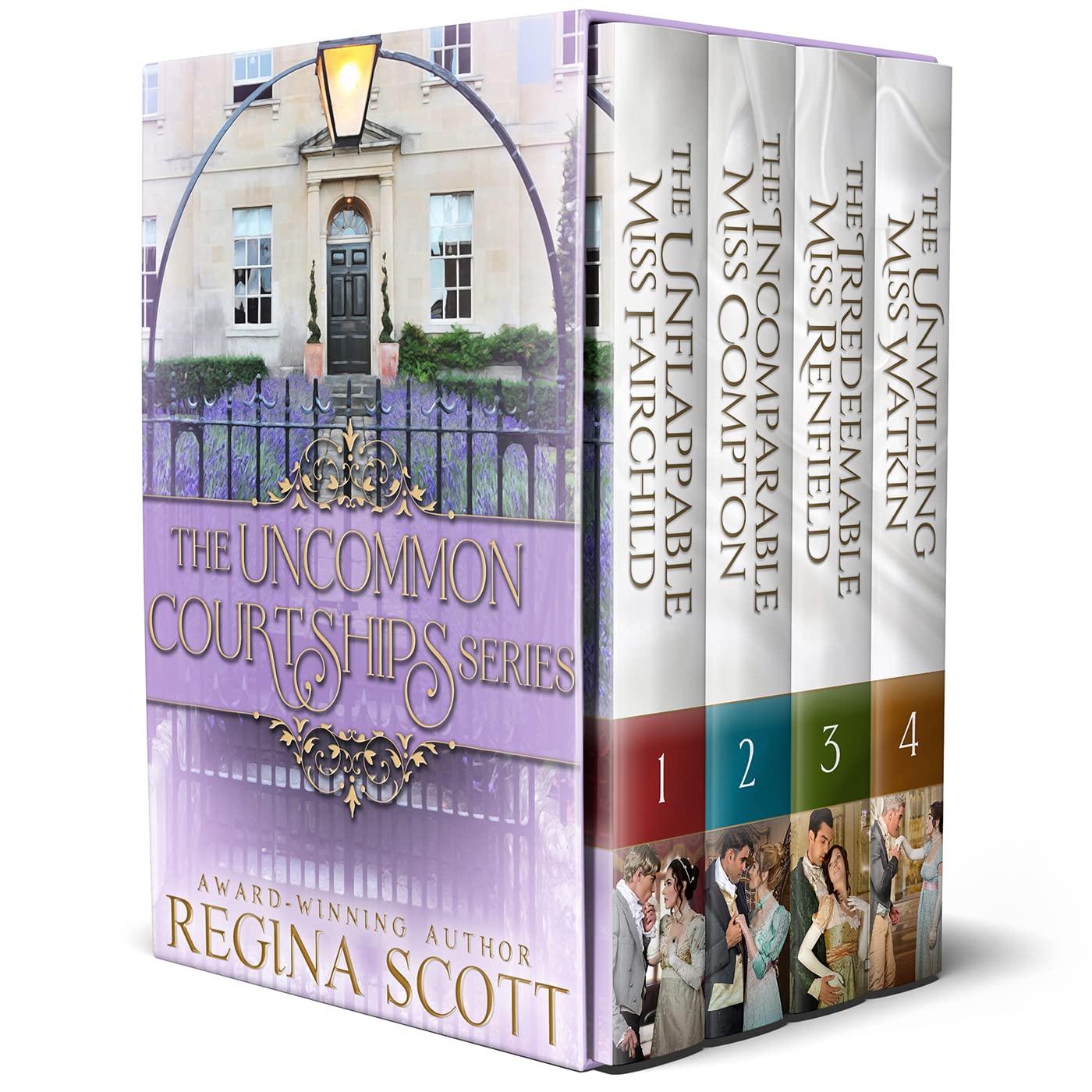 The Uncommon Courtships Series by Regina Scott book cover