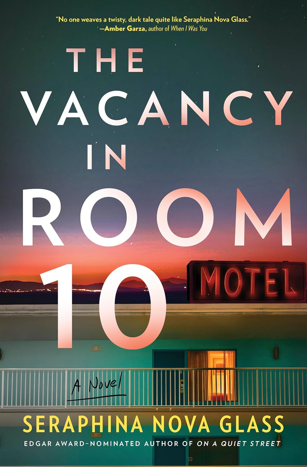 The Vacancy in Room 10 by Seraphina Nova Glass book cover