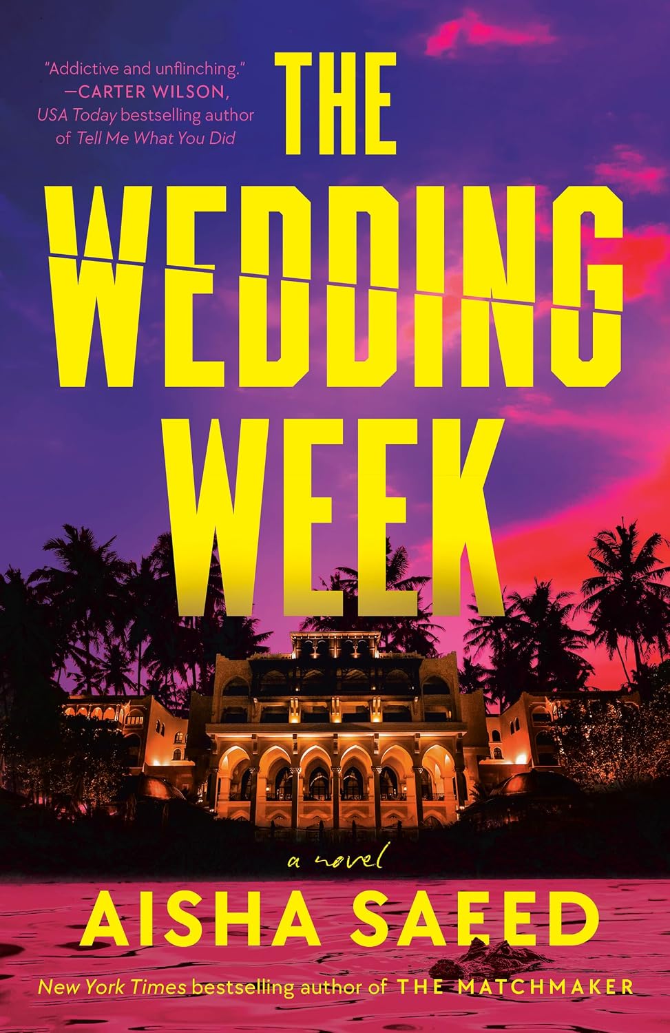 The Wedding Week by Aisha Saeed book cover
