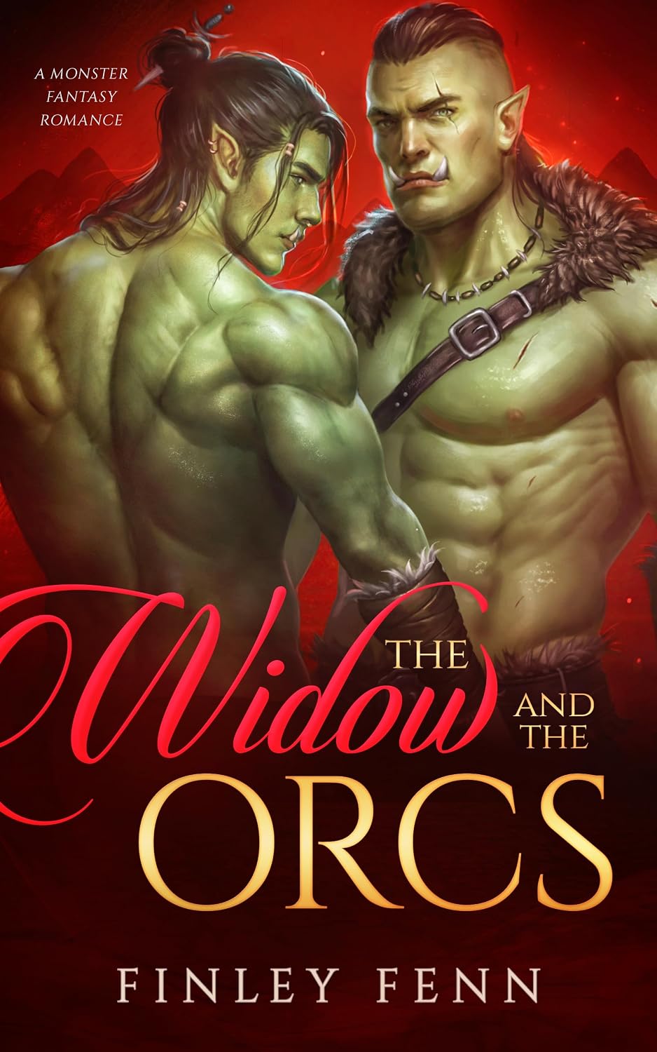 The Widow and the Orcs by Finley Fenn book cover
