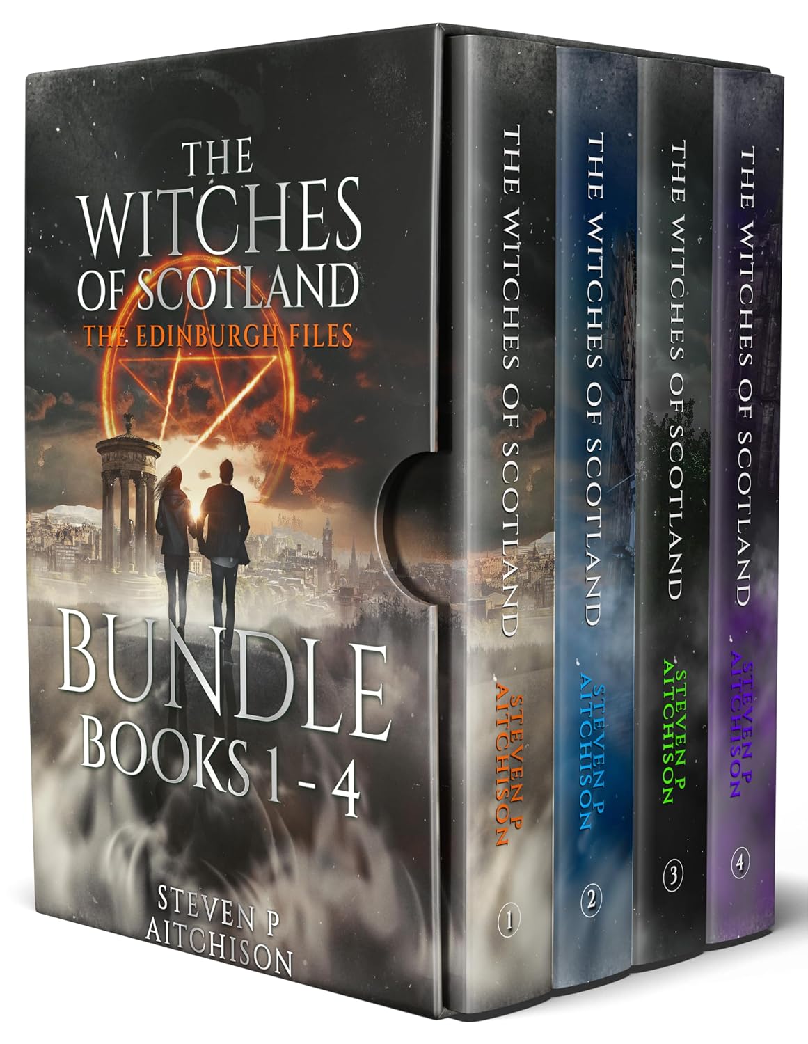 The Witches of Scotland Bundle (Books 1–4) by Steven P Aitchison book cover