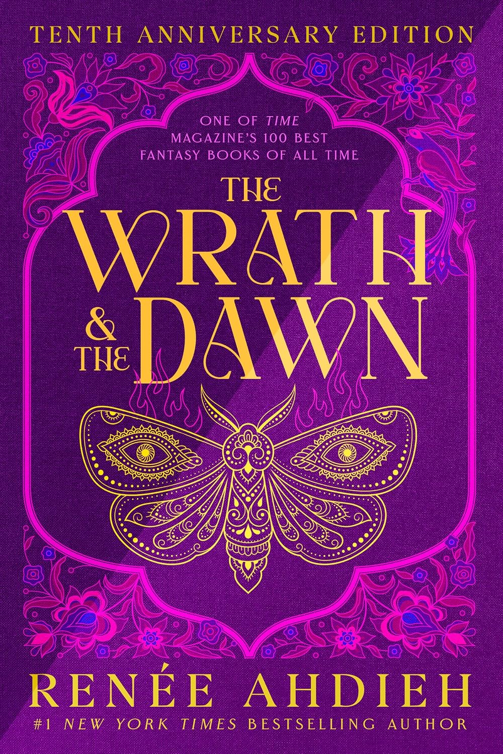 The Wrath & The Dawn by Renée Ahdieh book cover