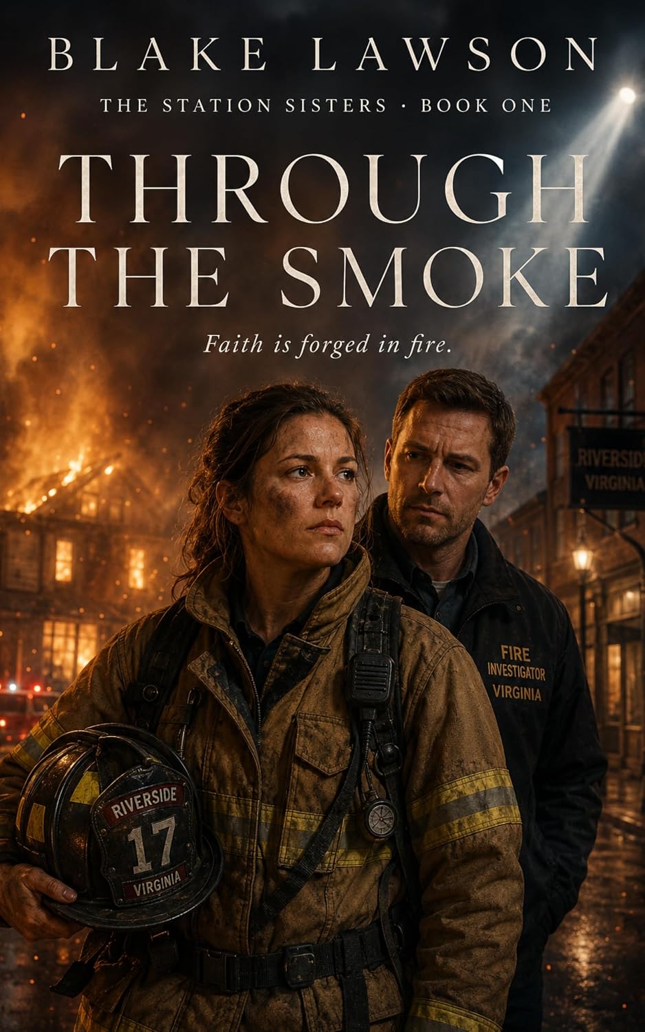 Through the Smoke by Blake  Lawson book cover