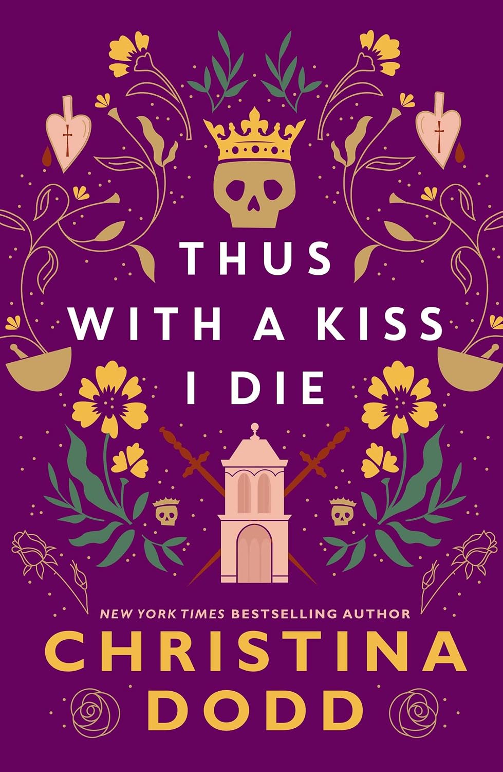 Thus with a Kiss I Die by Christina Dodd book cover