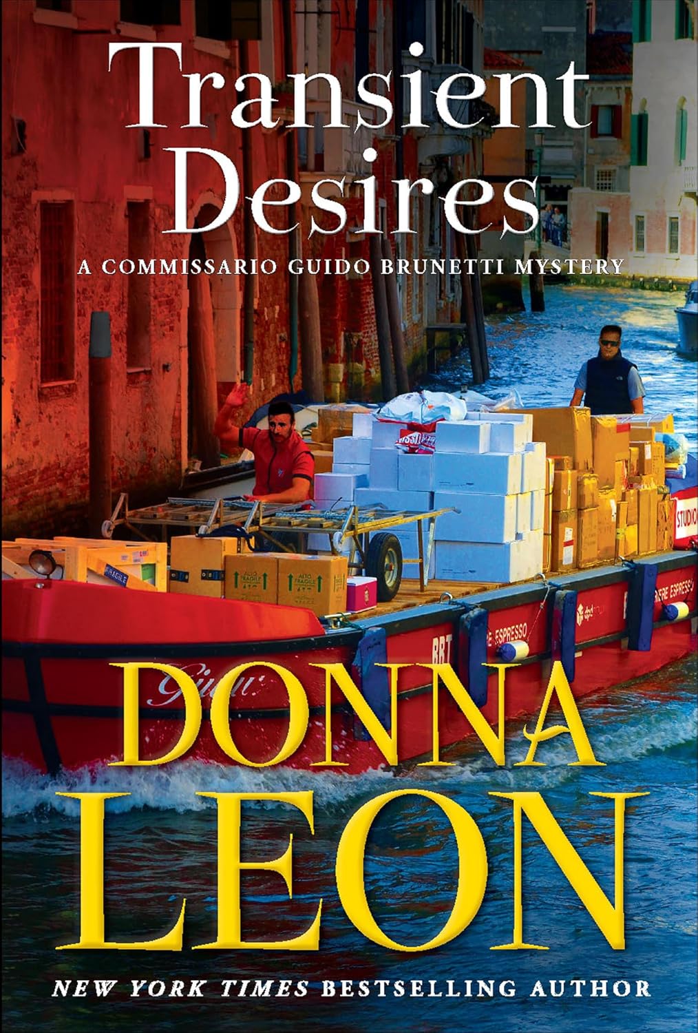 Transient Desires by Donna Leon book cover