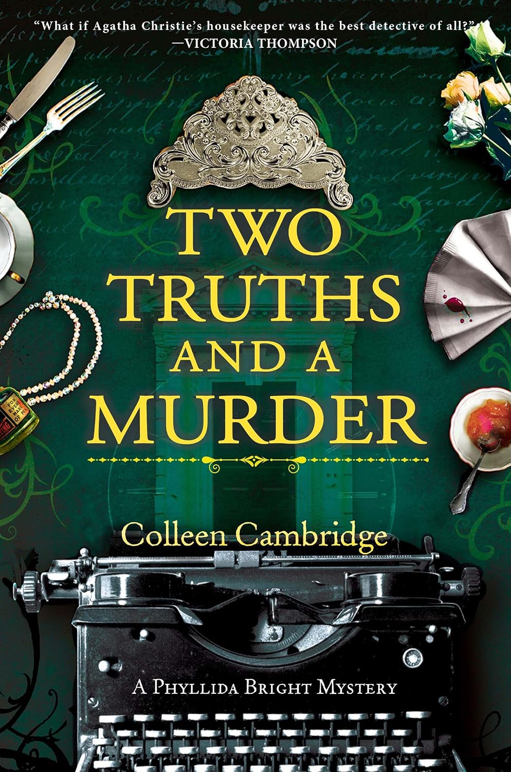 Two Truths and a Murder by Colleen Cambridge book cover